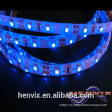 IP65 60leds/m SMD 5050 blue led strip lights 12v